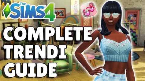Complete Guide To Using Trendi The Sims 4 High School Years Youtube
