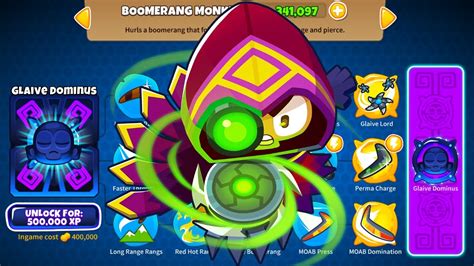 How To Get Xp For The Boomerang Monkey Paragon Fast Bloons Td 6 Youtube