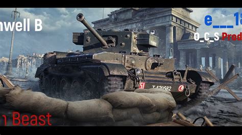 Cromwell B British Beast World Of Tanks Blitz Youtube