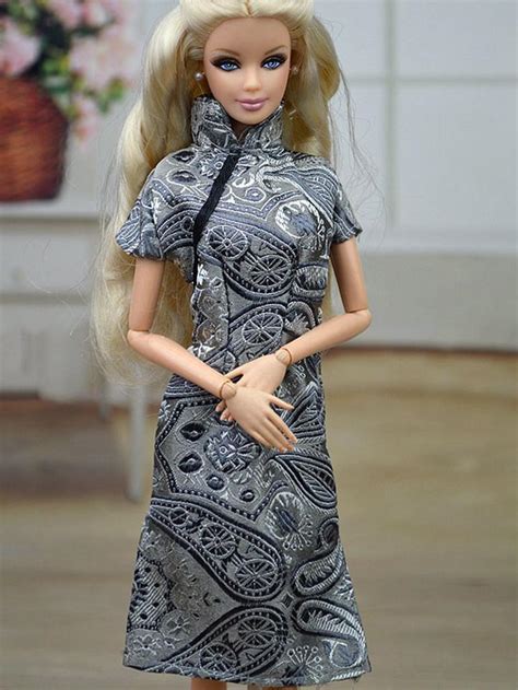 Handmade 115 Doll Clothes Evening Dress Fits Barbie Dolls Barbie