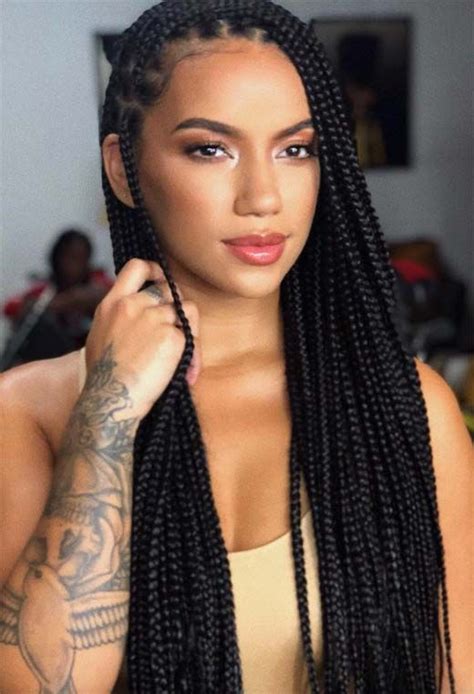 Check spelling or type a new query. 61 Badass Box Braids to Inspire in 2021 - Glowsly | Small ...