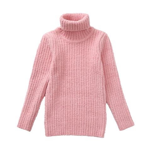 Buy Girls Sweaters Thick Turtleneck Sweaters For Baby