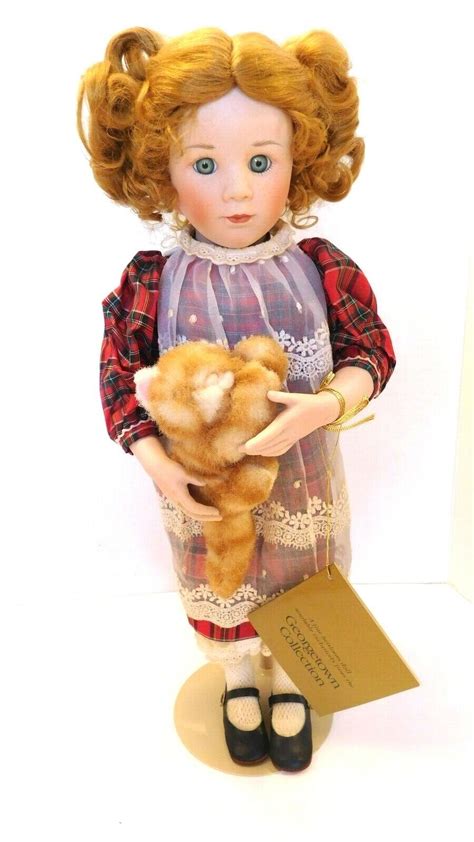 Georgetown Collection Megan Marmalade Porcelain Doll Brigitte Deval Tall Ebay