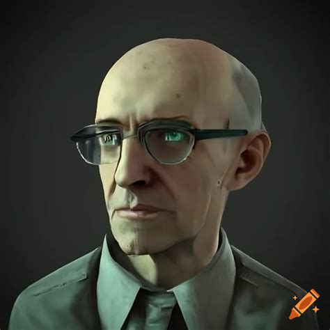 Isaac Kleiner Character From Half Life 2