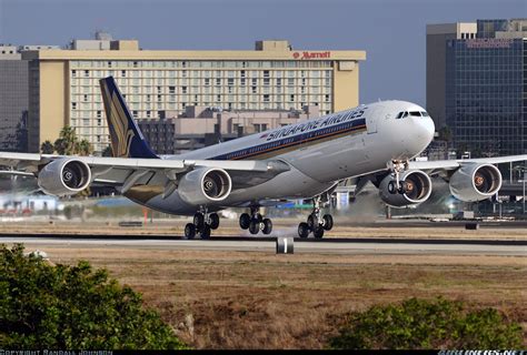 Airbus A340 541 Singapore Airlines Aviation Photo 1799234