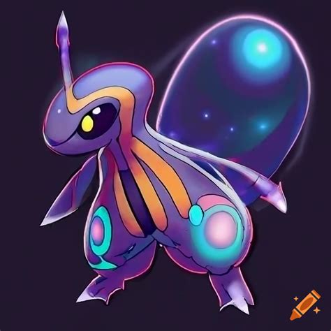 Image Of Cometail A Powerful Electricbugcosmic Pokémon