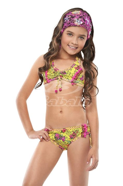 Bikini Ni A Vestido De Ba O Moda Femenina Colombiana Swimwear Girls Girls Beachwear