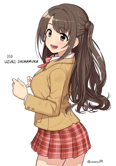 Shimamura Uzuki Idolmaster And More Drawn By Omaru Gyuunyuu Danbooru