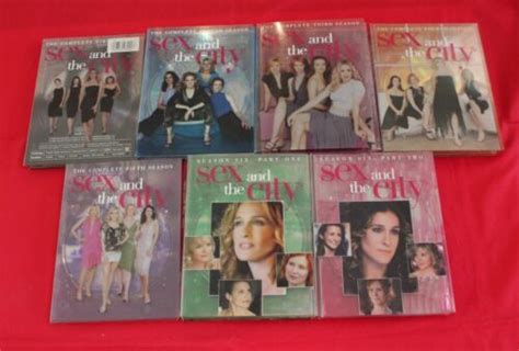 Carrie Bradshaw And The Complete Sex And The City Seasons 1 6 On Dvd Ebay
