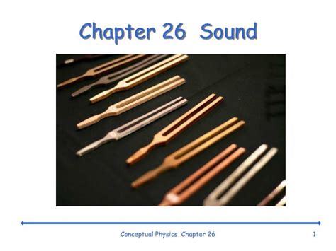 Ppt Chapter 26 Sound Powerpoint Presentation Free Download Id210550
