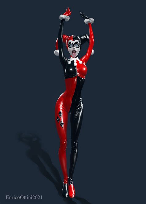 Artstation Harley Quinn Classic Outfit