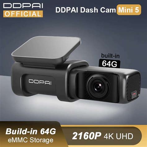 DDPAI Mini 5 UHD 4K 2160P kamera samochodowa z dostawą z Polski - Pepper.pl