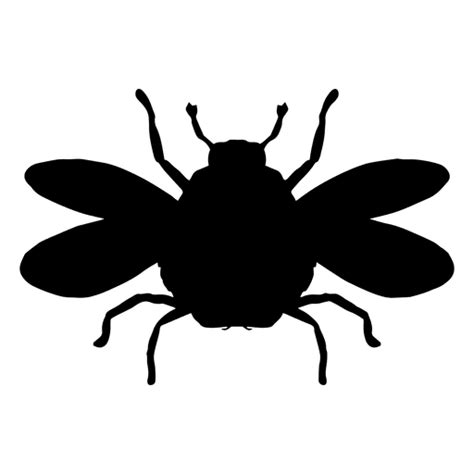 Flower Bee Silhouette Png