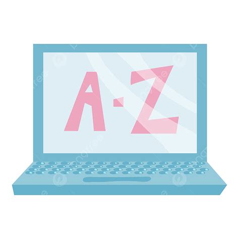 A Z Vector Art Png A Z Computer Icon Cartoon Style Computer Icons