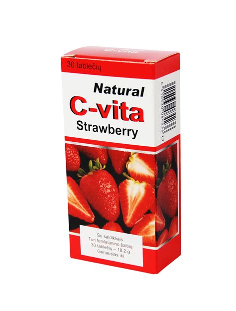 The clerical staff of an organization. Natural C-vita Strawberry kramtomosios tabletės, N30