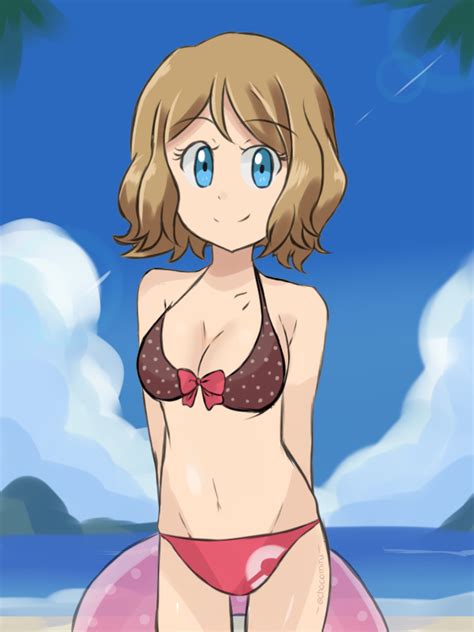 Pokemon Xy Serena Beach Outfit By Chocomiru02 On Deviantart