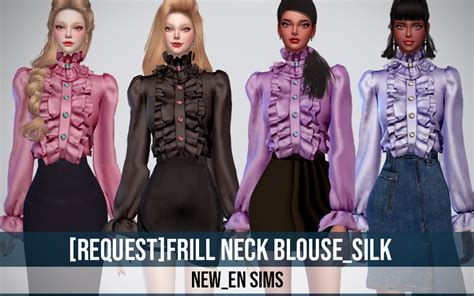 심즈4 Pattern Silk Shirts 네이버 블로그 Sims 4 Sims Sims 4 Clothing Images