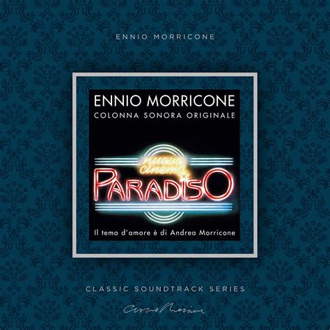 Ennio Morricone Nuovo Cinema Paradiso Original Motion Picture