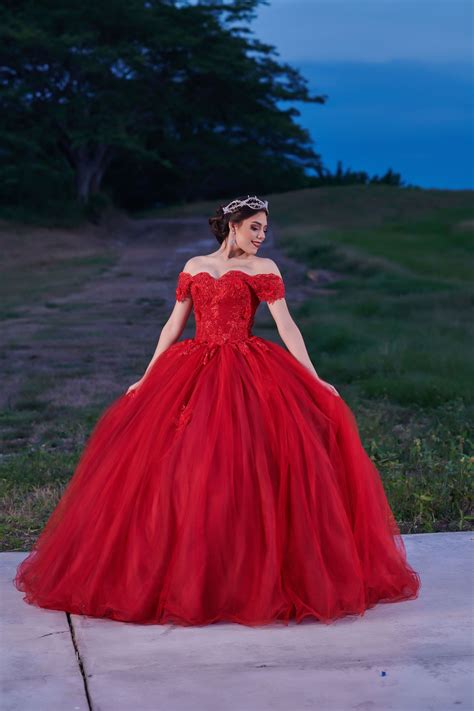 Princesa Roja Vestidos De Xv Rojos Vestidos Rojos De Quinceañera Vestido Para Fiesta De 15