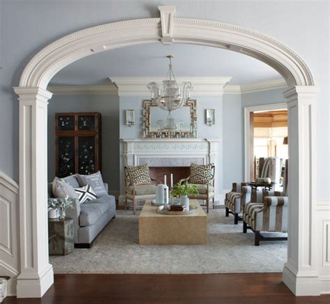 New England Colonial Revival Traditional Living Room Other By