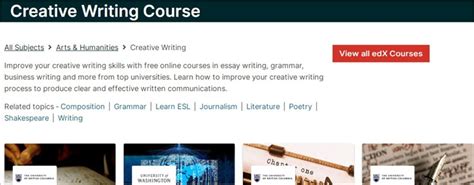 Top 12 Online Creative Writing Courses For 2023 Self Paced