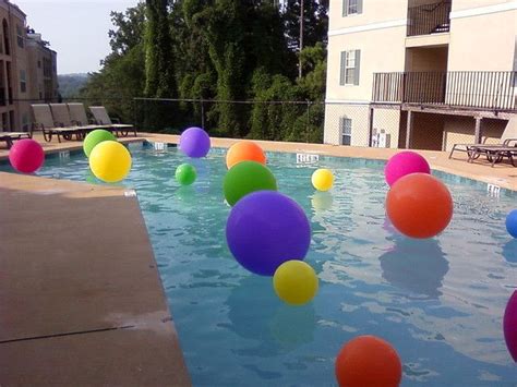 Xi'an me light crafts co., ltd. Pool Balloons | Pool birthday party, Pool party ...