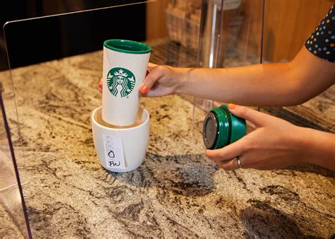 Starbucks brings back personal reusable cups to Starbucks cafes in the U.S.