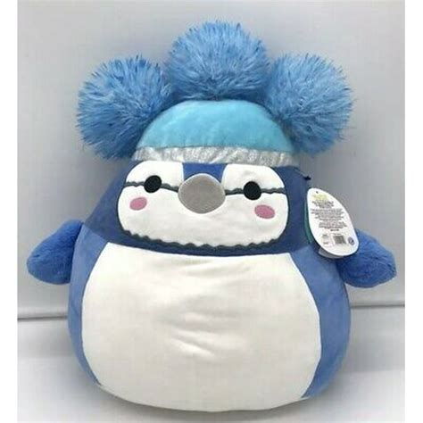 Squishmallows Squish Doos Babs The Blue Jay Bird 14 Inch