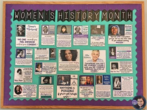 The Creative Classroom Celebrates Womens History Month Women History
