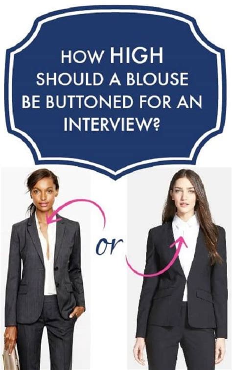 How High To Button Your Shirt For Interviews