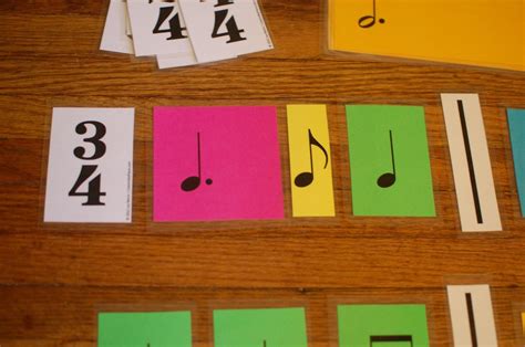 Here They Arethe Rhythm Value Cards I Mentioned In My Post Yesterday