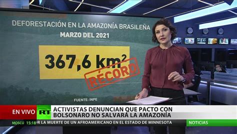 Activistas Advierten Que Un Pacto Con Bolsonaro No Salvará La Amazonía Rt