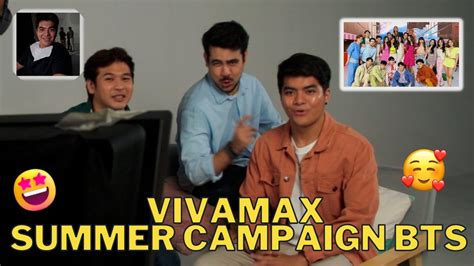 Vivamax Summer Campaign Behind The Scenes Andrew Muhlach Youtube