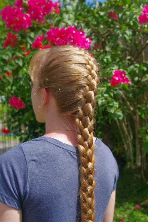 Braids And Hairstyles For Super Long Hair 5 Strand French Braid