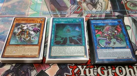 Vous devez être connecté pour créer un nouveau deck. Yu-Gi-Oh! Subterror Deck Profile Updated for September ...
