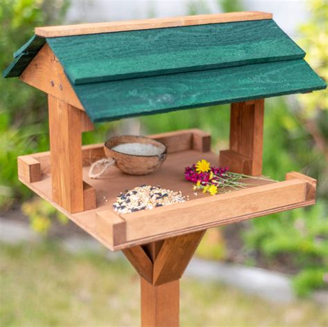 Maypole Garden Bird Table Wild Bird Feeding Station Easy Assembly