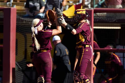 Asu Softball Sun Devils Out Hit Aztecs En Route To Regional