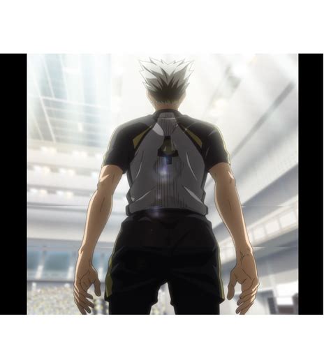 Made A Still Out Of The Epic Back Shot Of Bokuto From To The Top Ep 12