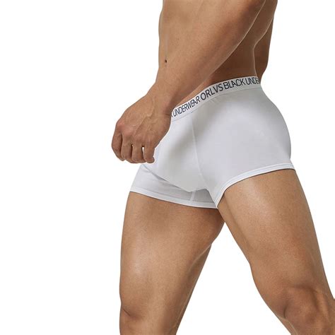 Sexy Men Underwear Boxers Shorts Modal Soft Boxer Homme Breathable Mens Panties U Convex Cueca