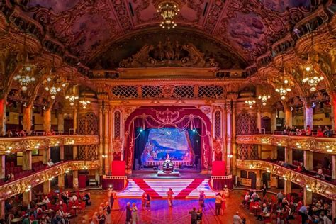 Dance till you can't feel your feet, watch from. Blackpool Tower Ballroom - Bing Wallpaper Download