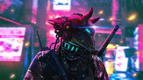The city, cyberpunk, art, fiction, cyberpunk 2077, cris, ciri. Download 1920x1080 Neon City, Cyberpunk Warrior, Sci-fi, Futuristic, Lights, Sword Wallpapers ...