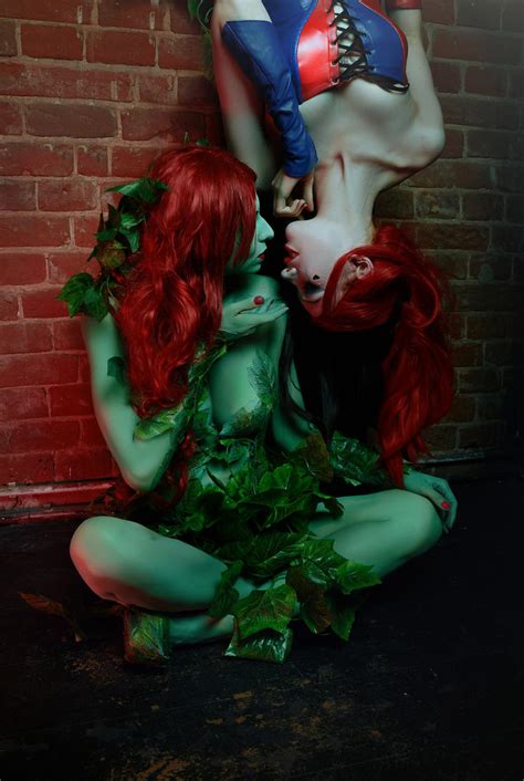 Poison Ivy And Harley Quinn Cosplay By Elenasamko On Deviantart