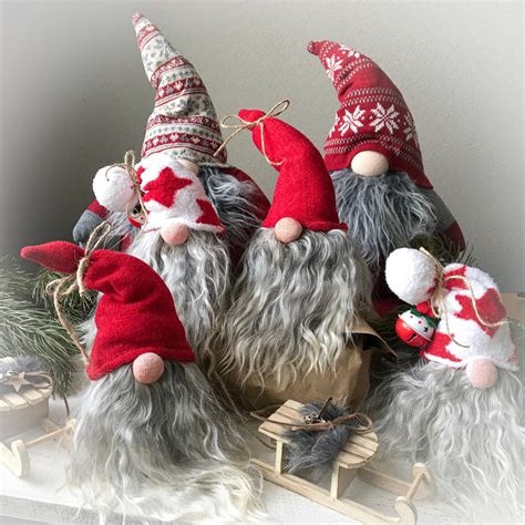 Holiday Gnomes Christmas Gnomes Christmas Home Decor Etsy