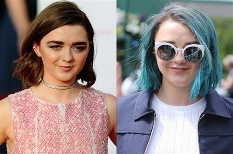 Maisie Williams Dyed Her Hair Green Celebrity News