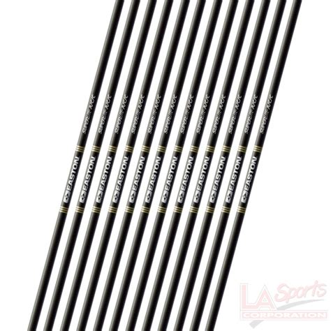 Easton Acc Aluminium Carbon Shaft Only 1 Dozen Shaft Arrows