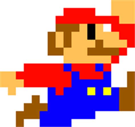 8bit Mario Jumping - The Letter Of Introduction png image