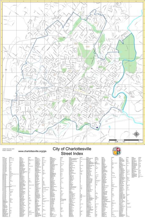 Charlottesville Street Map