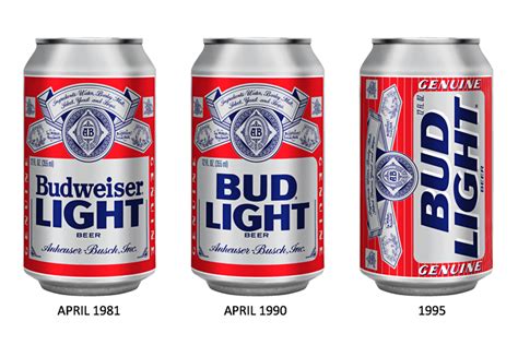 Before And After Bud Light — The Dieline Branding And Packaging Design