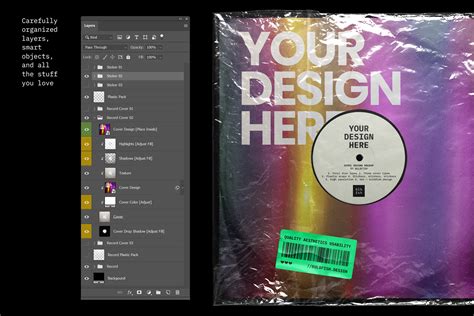 Download Vinyl Record Mockup on Behance
