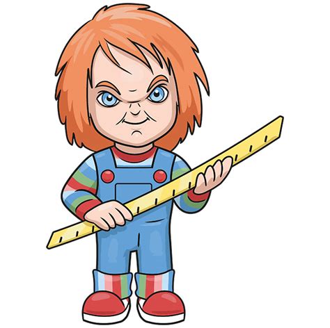 How To Draw Chucky For Kids Papas Weate1986
